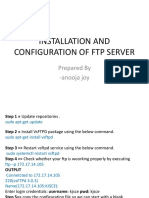 FTP Server Configuration