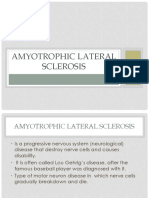 Amyotrophic Lateral Sclerosis