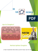 Aplikasi Geogebra