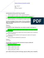 Examen Parcial - Semana 4 Gerencia de Desarrollo Sostenible PDF