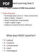 Blended Learning Task 3: PEEST Analysis of ONE Sony Product