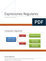 Expresiones Regulares