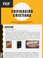 Edificación Cristiana Oración