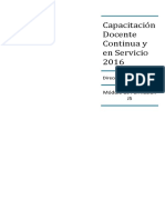 1.4.2 Módulo de Capacitacion Docente Continua y en Servicio Jornada 5