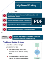 Activity-Based Costing: Learning Objectives