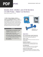 Manual Universal Ivcm Water Cut Meter Temperature Compensation English