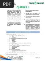 Guía de Estudio Segundo Parcial - Química II