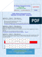 Cs403 Midterm Solved Mcqs by Moaaz