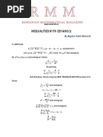 Inequalities With Cevians - I - PDF