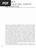 Capítulo 5 Cálculo Del Costo de Capital PDF