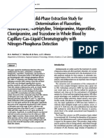 Tricyclic Antidepressant GC-MS