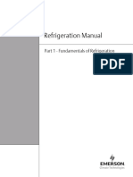 Refrigeration Manual: Part 1 - Fundamentals of Refrigeration