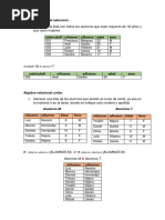 Algebra Relacional