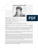 Biografía de Leonardo Da Vinci 2