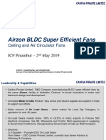 CANFAN Airzon BLDC Super Efficient Fans - ICF Perambur