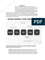 Frame Work: Problem), Ideate, Prototype, and Test