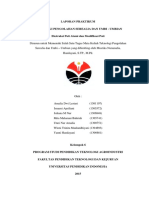 Laporan Praktikum Ekstraksi Pati Alami Dan Modifikasi Pati