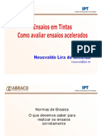 ABRACO Tintas Industriais - Ensaios PDF