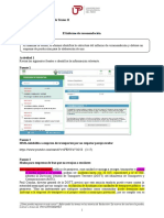 El Informe de Recomendación - ESQUEMA