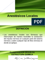 Anestésicos Locales