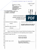 Avenatti - District Ct. Application For Public Defender Without Filing Fin. Dec.