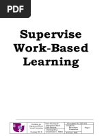 Supervise Work-Based Learning - Crisotomo Mateo