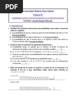 Practica I Estadistica, Probabilidades