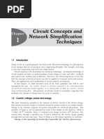 Circuit Concepts and Network Simplification Techniques 15EC34 PDF