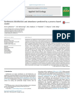 Applied Soil Ecology: A.S.A. Johnston, M. Holmstrup, M.E. Hodson, P. Thorbek, T. Alvarez, R.M. Sibly