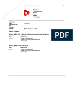 Fault Codes: Brake (ABS/ESP - Bosch 8) (After Last Fault Code Deletion)