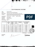 Test Results of Gradation For WMM: Lab ID: GCS-TR-02-40602-010 04.06.2014 Date