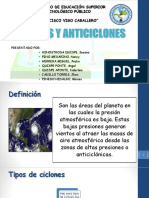 Ciclones y Anticiclones