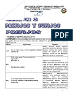 Sesión 3 Prefijos Sufijos Concordancia