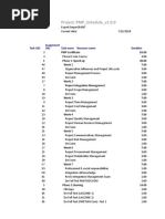 PMP Schedule v1.0.0