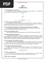 Design and Analysis of Algorithm