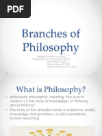 Branches of Philosophy Final