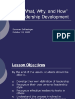 Leadership Development Presentation