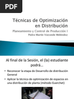 Técnicas de Optimización en Distribución 