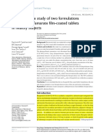 Bioequivalence Study of Two Formulations of Bisoprolol Fumarate Film-Coated Tablets in Healthy Subjects