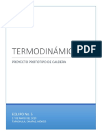 Reporte de Proyecto Termodinamica