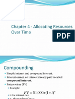 Part II - Chapter4 Time and Resource Allocation, Chapter 4 - Allocating Resources Over Time