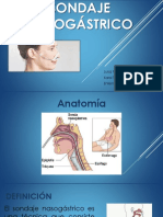 Sondaje Nasogástrico