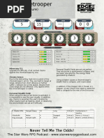 Stat Block - Chrometrooper