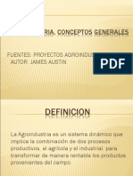 Agroindustria Definicion y Materias Primas