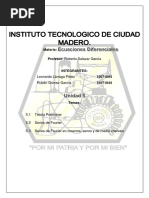 Ecuaciones Diferenciales Unidad 5