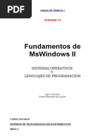 Fundamentos de MsWindows