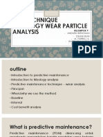 Tribology Particle Analysis - KELOMPOK 9