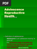 Adolescence Reproductive Health: Dicky Moch Rizal