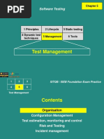 Test Management: Software Testing