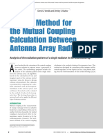 A Novel Method For The Mutual Coupling Calculation Between Antenna Array Radiators